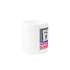 hamhamchannelのベタの何でも相談室マグカップ「ベタ」バージョン Mug :other side of the handle