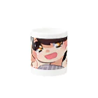 amtyanのぽえむ Mug :other side of the handle