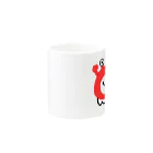 yabeeのかにに Mug :other side of the handle