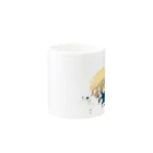 ちょこのflower night Mug :other side of the handle