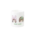 つきのマグカップVer.四天王 Mug :other side of the handle