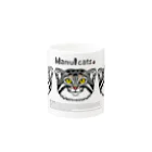 MUSEUM LAB SHOP MITのManul＊マヌルネコマグカップ Mug :other side of the handle