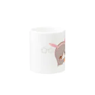 yuuのうさぎ女の子 Mug :other side of the handle