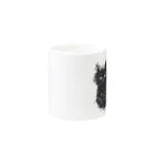 kawakameのつぶつぶねこちゃん Mug :other side of the handle