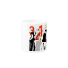 AK5の仮設朝倉チーム Mug :other side of the handle