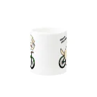 efrinmanのbicycleラブ イエロー Mug :other side of the handle