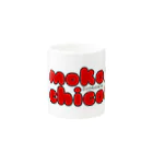 mokochicoモコチコのturban BROTHERS Mug :other side of the handle