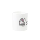 マイリッシュデザインのピアニストローズ Mug :other side of the handle