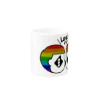 ちなのLOVE is 自由★ Mug :other side of the handle