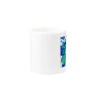 8216vividの紫陽花 Mug :other side of the handle