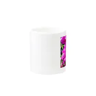 8216vividの躑躅 Mug :other side of the handle