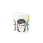 イカのD I ▽▲ちゃん Mug :other side of the handle