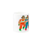 YA MARKETのAEROBICS CLUB Mug :other side of the handle