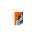 YA MARKETの赤コーナーの彼女 Mug :other side of the handle