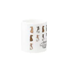 Saori  BTのle chien tronc ver.2 14dogs Mug :other side of the handle