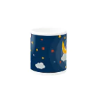 kocoon（コクーン）の夜空のカブトムシ Mug :other side of the handle