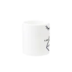 P_ROCKのリップシャドー Mug :other side of the handle