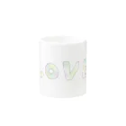 令和ベイビーのLOVE Mug :other side of the handle