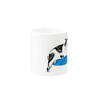 matsuorrrのblue monday cat Mug :other side of the handle