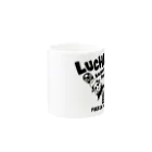 LUCHAのLUCHA LIBRE#30mono Mug :other side of the handle