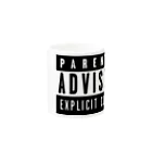 mnのParental Advisory マグカップの取っ手の反対面