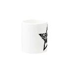 SAKURA WING LLC.のSAKURA WINGスター黒字 Mug :other side of the handle