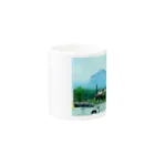 Marbleの景色 Mug :other side of the handle