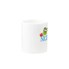 decoppaのハブ a nice day Mug :other side of the handle