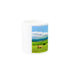 buttershopの実写版まきばの空！ Mug :other side of the handle