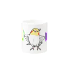 one-naacoのわきわき♪オカメインコ Mug :other side of the handle