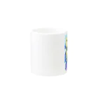 kaoru_littieのBlue cherry Mug :other side of the handle