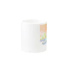 k a n aのナ ツ バ テ Mug :other side of the handle