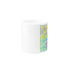 Code Zero to Xの水玉ストライプ Mug :other side of the handle