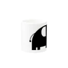 オ ザ むのANIMALシリーズ　ぞう Mug :other side of the handle