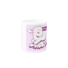 うしちゃんグッズのAngelic Calf　ピンク Mug :other side of the handle