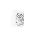 NEKOGETのにゃーん Mug :other side of the handle