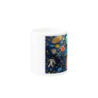 mackeyのこどもの頭の中の宇宙 Mug :other side of the handle