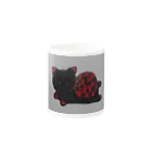 コタクロのカタツムリ犬 Mug :other side of the handle