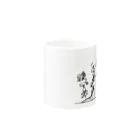 momosanの旦那の休日 Mug :other side of the handle