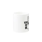 KYOMUCHANzoの100徹マグ Mug :other side of the handle