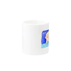 LIONの信仰的ショップの祈りの少女 Mug :other side of the handle