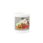 ko屋のハロウィンマグカップ Mug :other side of the handle