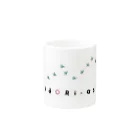 yukacaramelのCHIDORI-ASHI Mug :other side of the handle