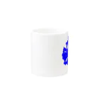 提供 tshopのBrush Logo Blue Mug :other side of the handle