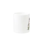 asukaのwhiteちゃん Mug :other side of the handle