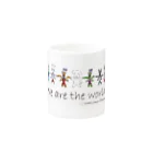 SNOPPI×パラキャリのWe are the world vol.3 Mug :other side of the handle