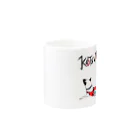 OMENYAのこっちゃん(ロゴ入り) Mug :other side of the handle