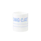 ねこたん うさぎのながーいねこ Mug :other side of the handle