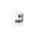 jancheriのKING OF DRINKIN Mug :other side of the handle