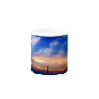 Sato-CのSunset and clouds Mug :other side of the handle